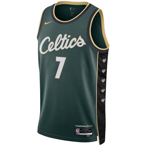 gucci jaylen brown jersey|Nike Jaylen Brown NBA Boston Celtics Jersey White/Green.